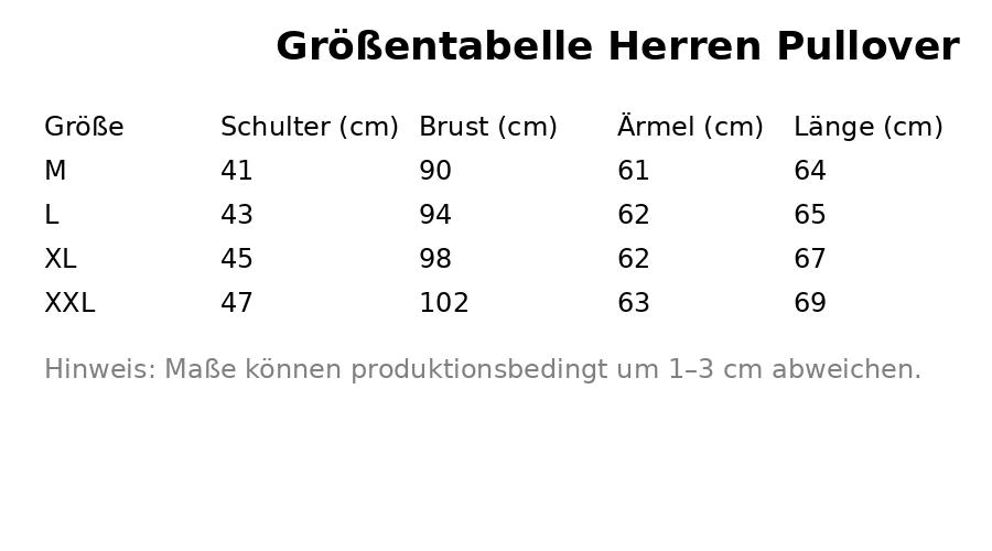 Jacquard Herrenpullover – Klassisch & Bequem