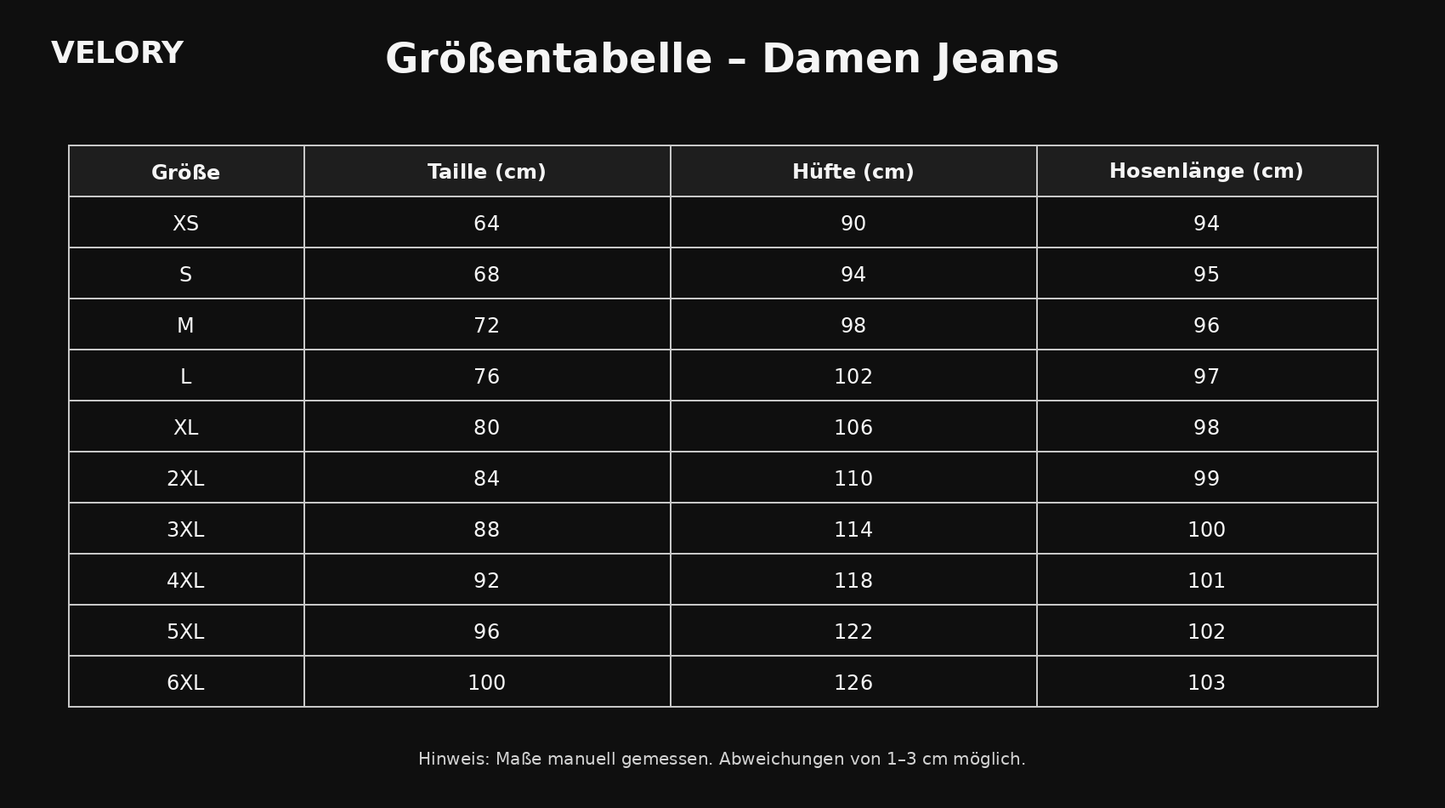Damen Jeans im EU/US Stil – Bequem & Figurbetont
