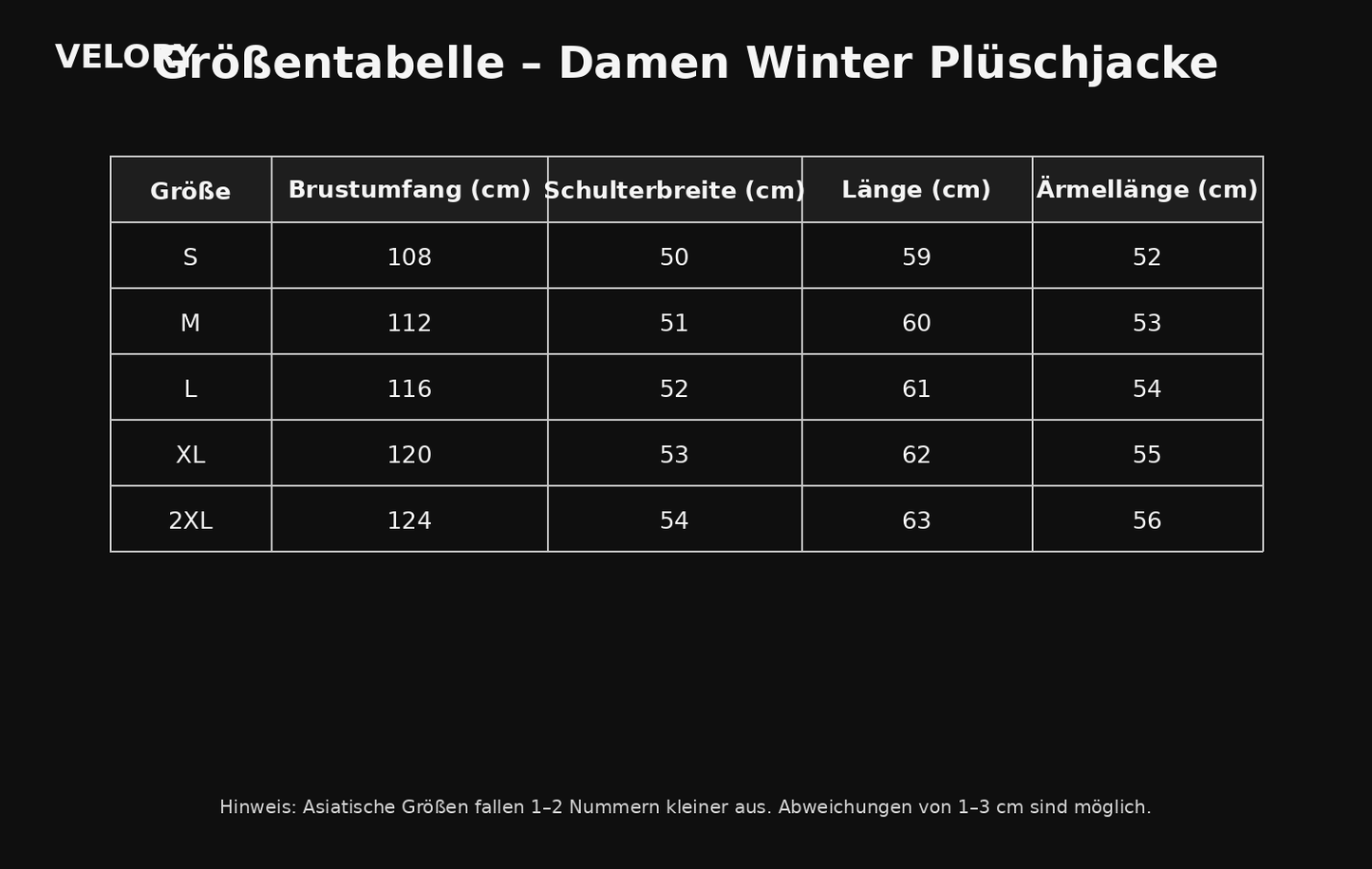 Damen Winter-Plüschjacke mit Reverskragen – Warm & Kuschelig