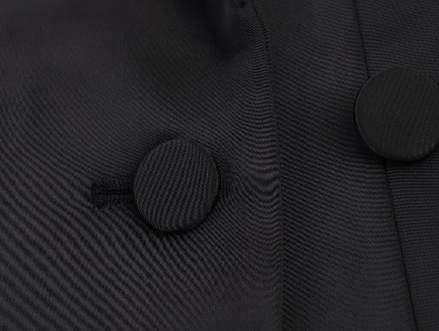 Damen Satin Zweiteiler – Blazer & High-Waist Hose