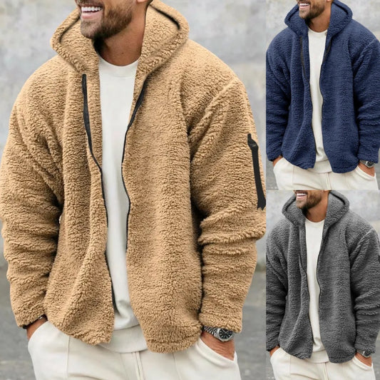 Fleece-Hoodie für Herren – Weich, Warm & Bequem