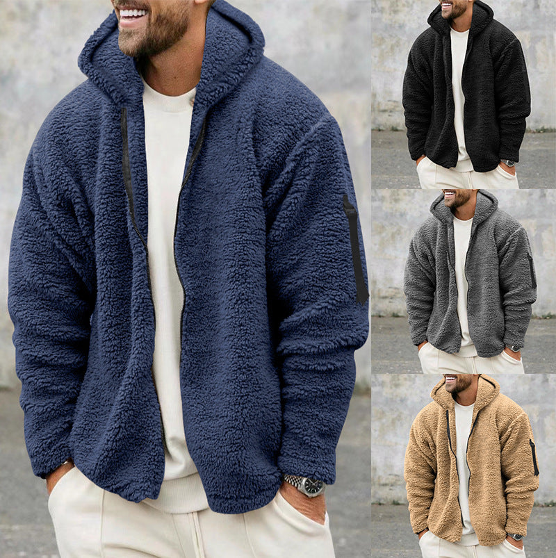 Fleece-Hoodie für Herren – Weich, Warm & Bequem