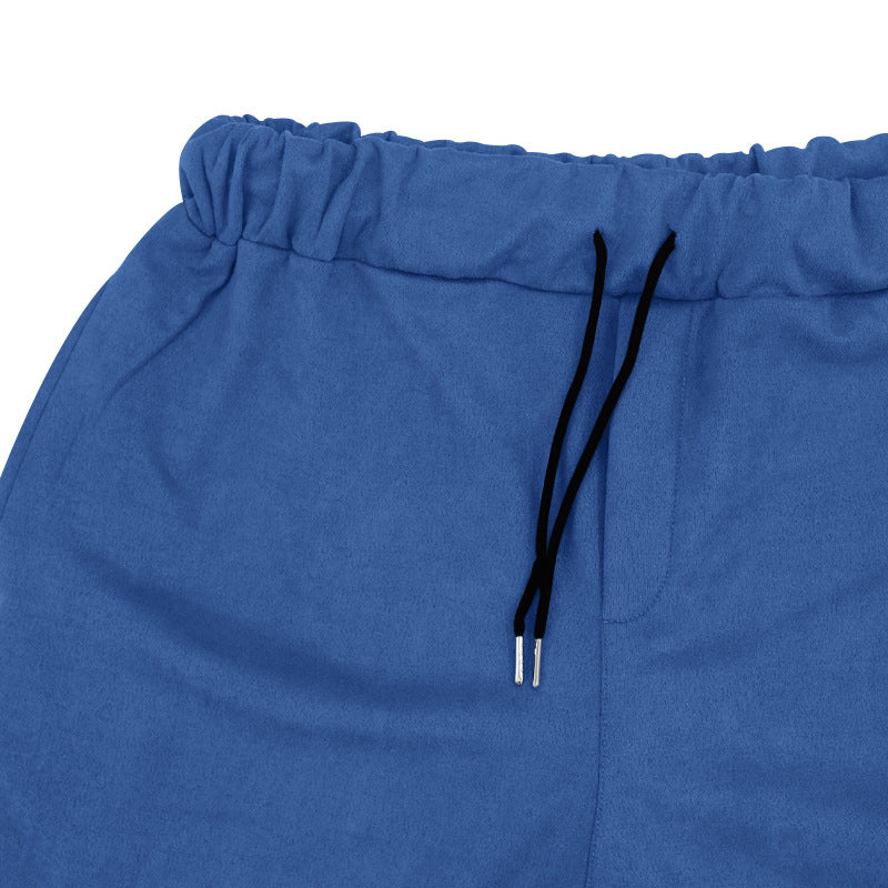 Herren Zweiteiler aus Wildleder-Optik – Slim Fit