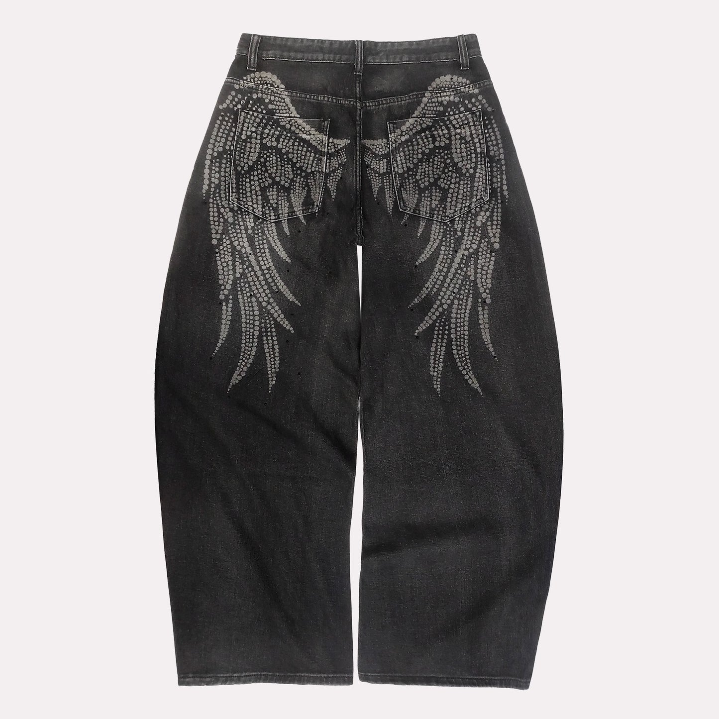 Herren Denim Jeans im Street-Look – Waschung & leichte Schlagform