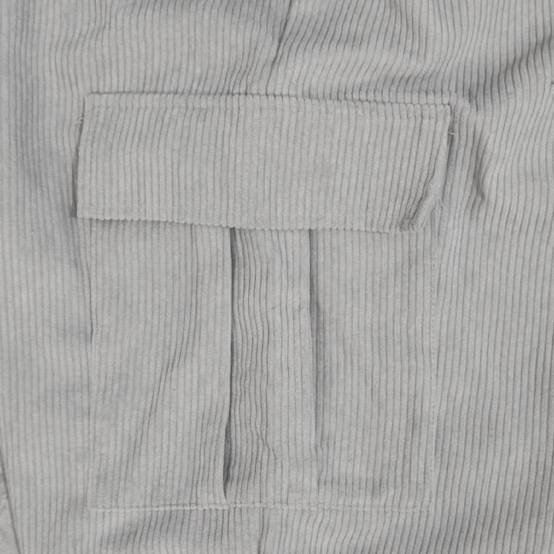 Herren Cargo Hose im Retro-Look – Lockerer Schnitt & Vielseitige Taschen