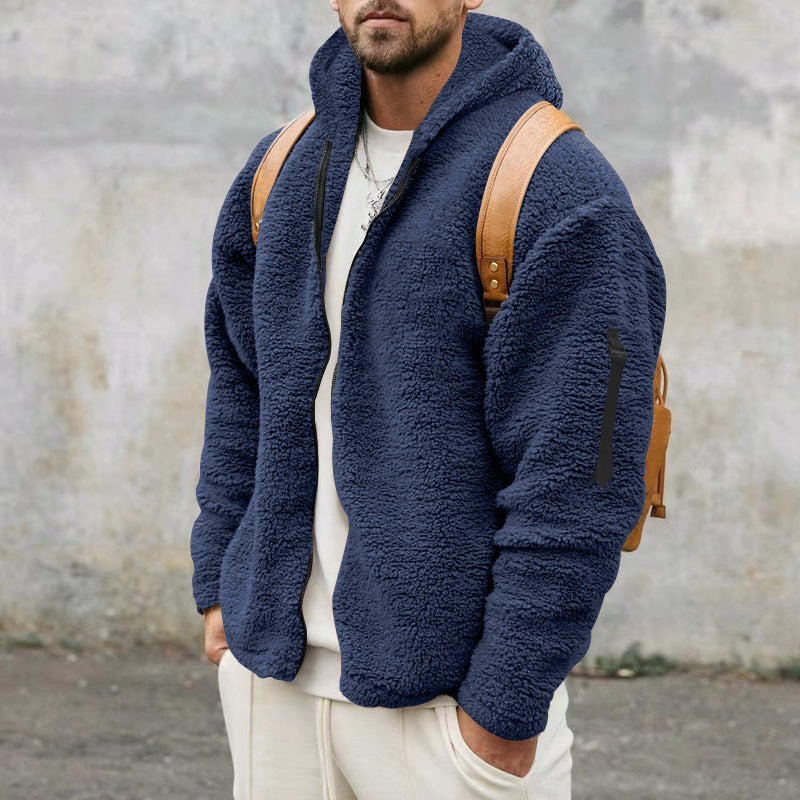 Fleece-Hoodie für Herren – Weich, Warm & Bequem