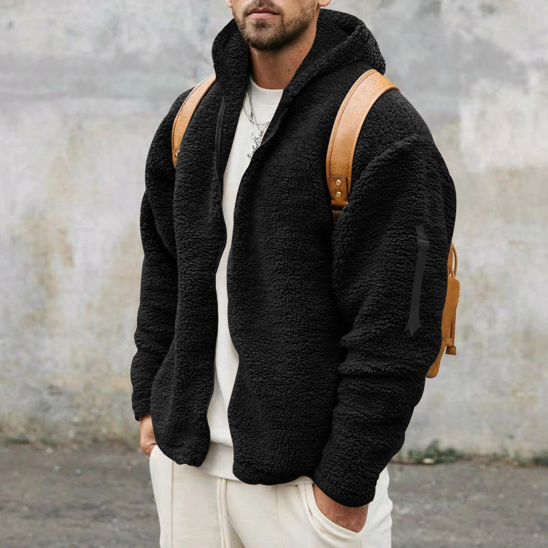 Fleece-Hoodie für Herren – Weich, Warm & Bequem