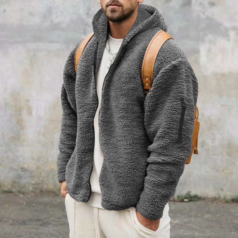Fleece-Hoodie für Herren – Weich, Warm & Bequem