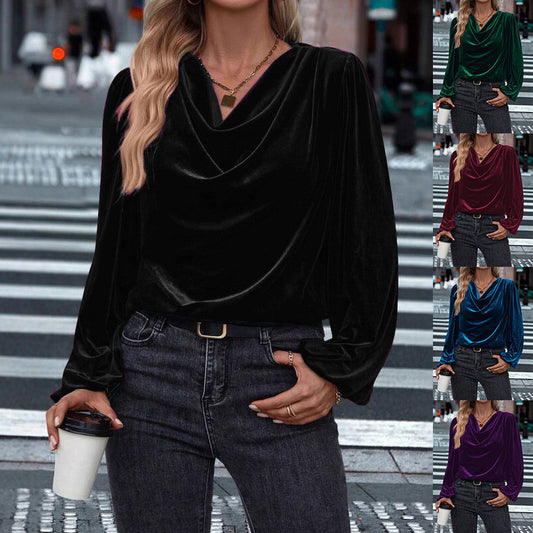 Damen Langarm-Top – Lässiger Casual Look