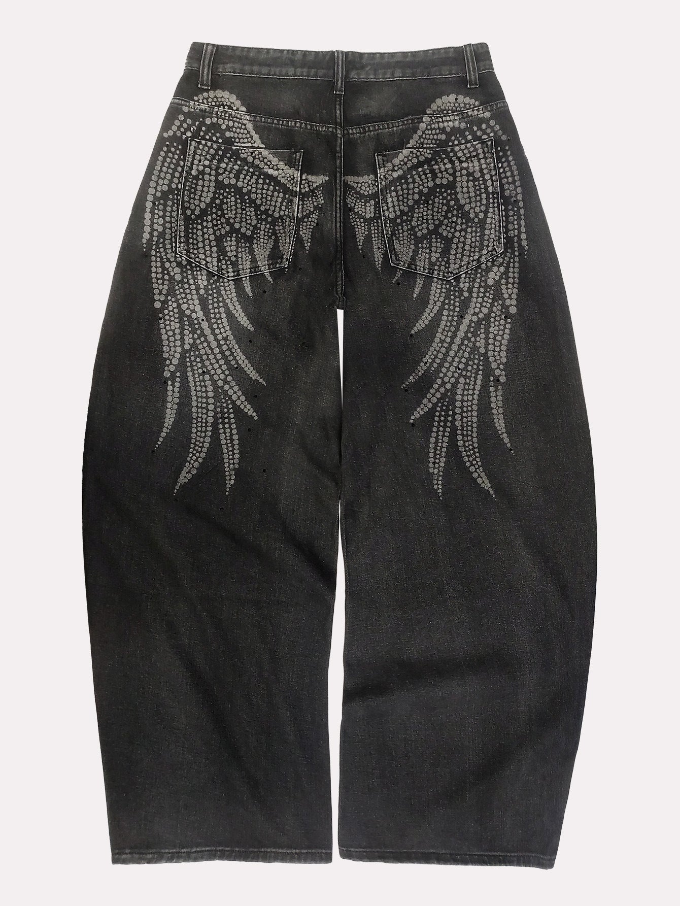 Herren Denim Jeans im Street-Look – Waschung & leichte Schlagform