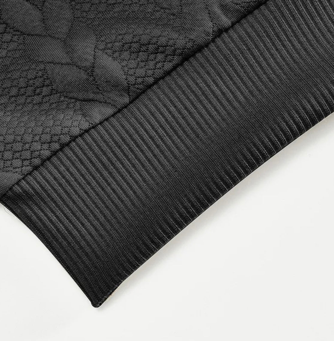 Herren Strickpullover – Warmer Winterpullover mit Reißverschluss | Weiches Jacquard-Muster | Kuschelig & Stilvoll