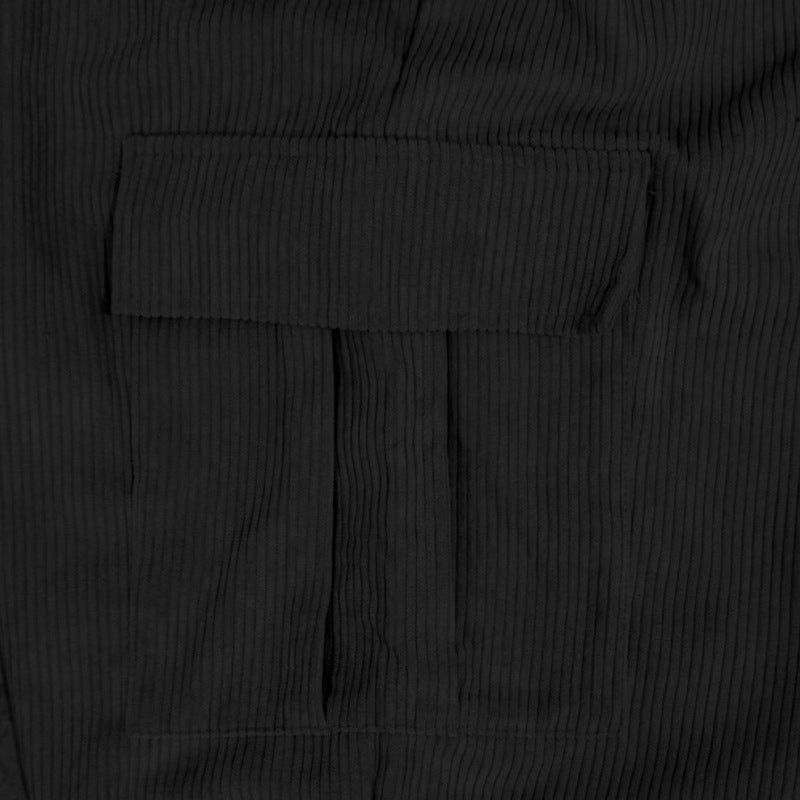 Herren Cargo Hose im Retro-Look – Lockerer Schnitt & Vielseitige Taschen