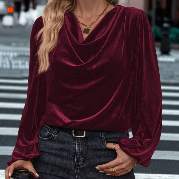 Damen Langarm-Top – Lässiger Casual Look