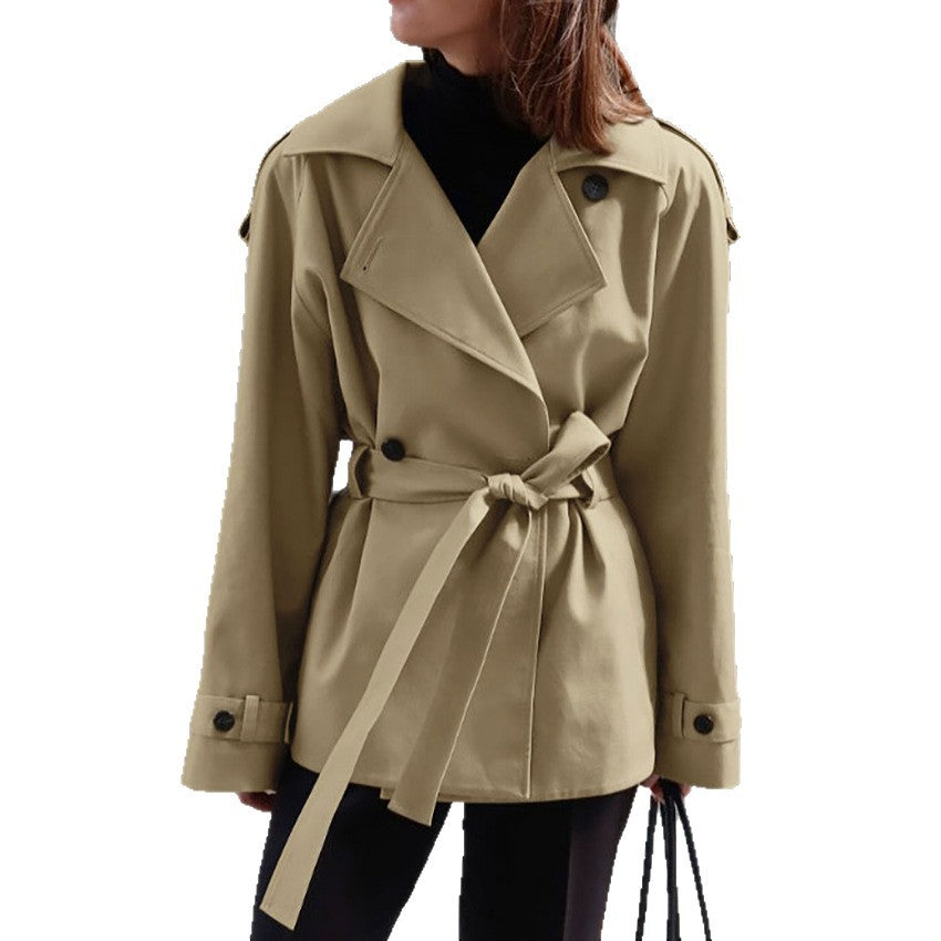 Eleganter Damen Trenchcoat mit Gürtel